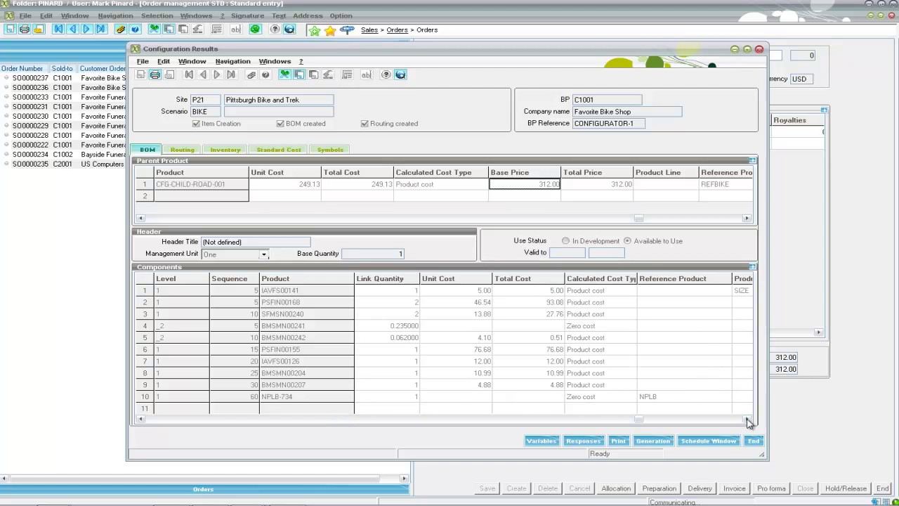 Sage X3 006 Demo Product Configurator - YouTube