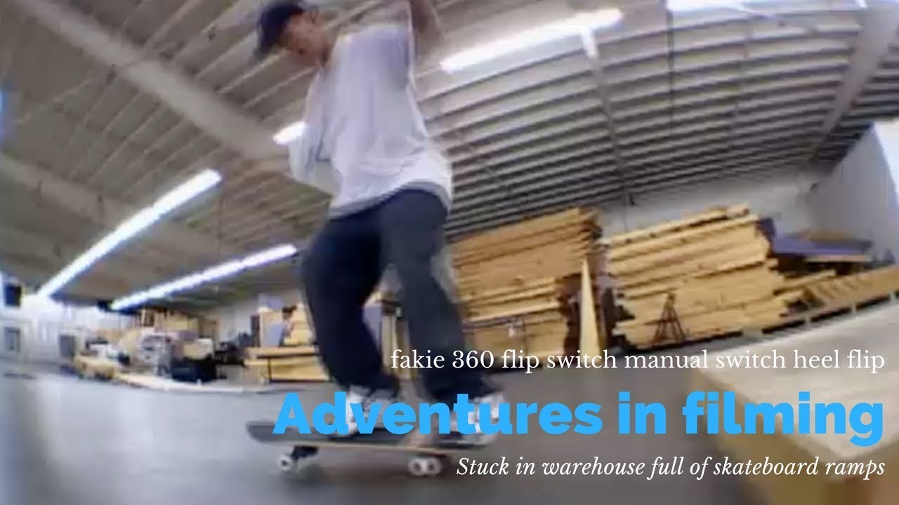 Fakie 360 flip switch manual switch heel flip