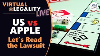 Real Lawyer Reads and Reacts | The US vs Apple Lawsuit (VL779)