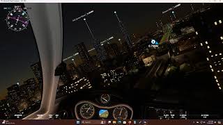 Msfs 2020 Icon A5 Cockpit Night Flight Around Story Bridge In Queensland Australia