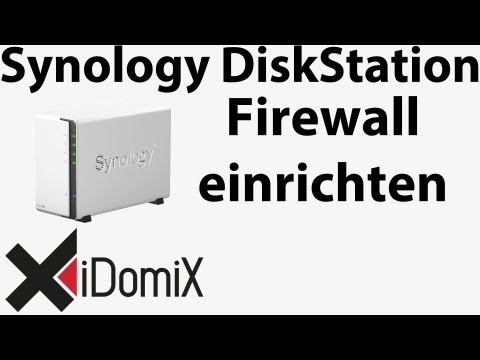 Synology DiskStation Firewall aktivieren Ports freigeben Sicherheit enorm erhöhen