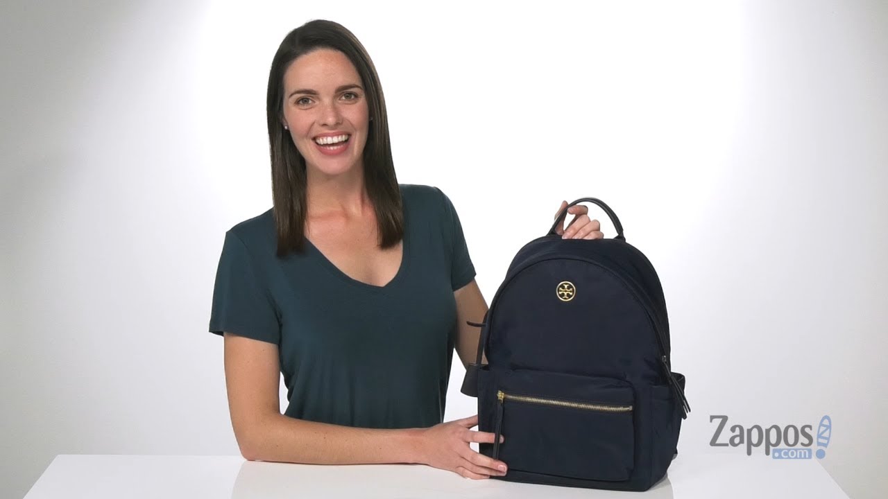 Tory Burch Piper Zip Backpack SKU: 9468512 - YouTube