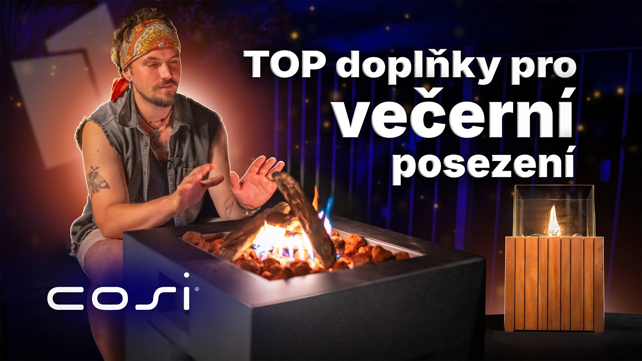 SOUTĚŽ 🔥 3 STYLOVÉ vychytávky pro LETNÍ VEČERY na terase nebo pod pergolou