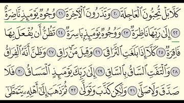 سورة القيامة - ادريس ابكر - Surah Al-Qiyamah - (75)