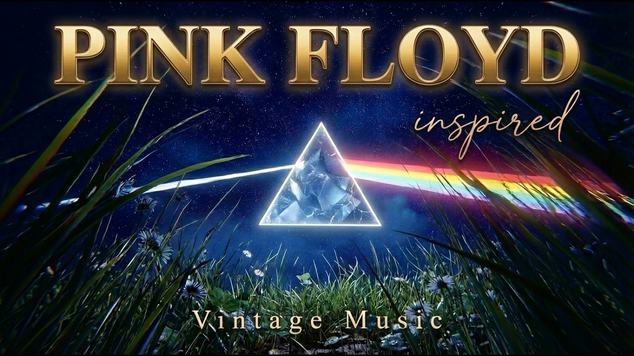 Pink Floyd–Style Space Rock Meditation 🧘‍♂️🌌 | 3 Hours | Gentle Solos & Warm Pads 🎸