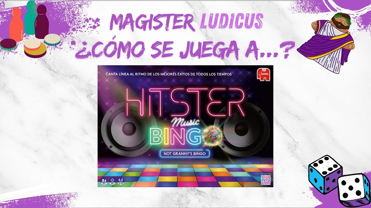 🎶 🪩 Tutorial – Cómo se juega Hitster Bingo 🪩 🎶