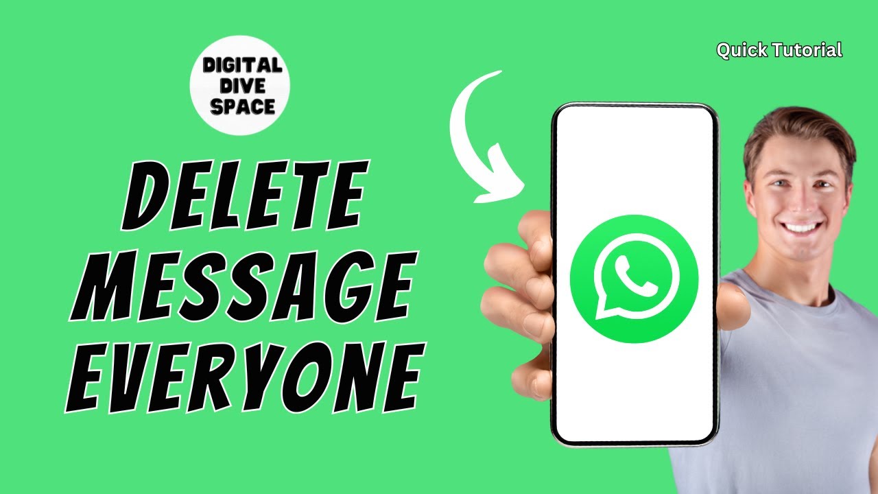 HOW TO DELETE WHATSAPP MESSAGE FOR EVERYONE IF DELETED FOR ME
