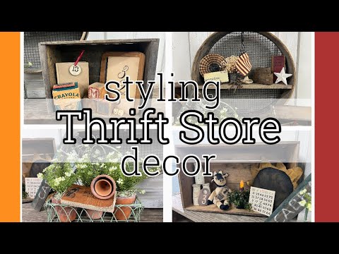 HOW TO | STYLE | THRIFTED FINDS | HOME DECOR - YouTube