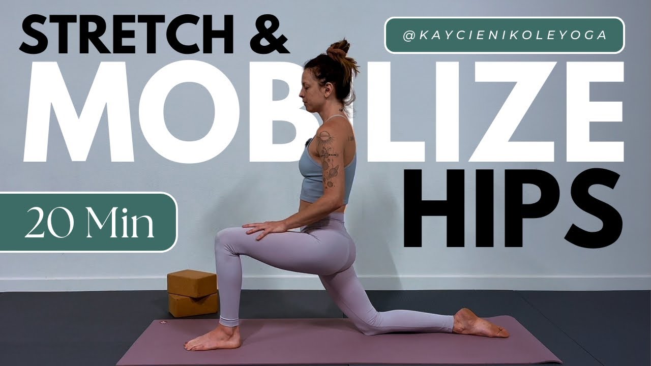 20 Minutes Stretching & Mobility for the Hips - YouTube