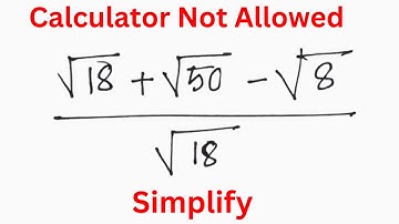 A Nice Algebra Simplification Problem Solved | Simplify | Olympiad Math USA