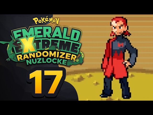 Our first project! Pokémon emerald extreme randomizer Nuzlocke here we