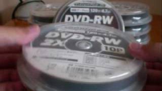 CPRM対応 DVD-RW 10枚パック ノーブランド U DRW 2X10PW