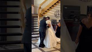 Father Gets Emotional Seeing His Daughter on Her Wedding Day