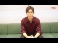 イ・ジョンヒョンから「 1st FAN MEETING IN JAPAN~Burning STUDIO II~」に向けて第2弾コメントが到着☆