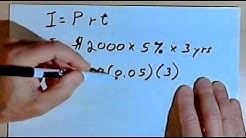 Calculating Simple Interest 127-4.18 