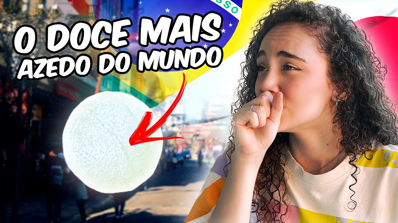 O DOCE MAIS AZEDO DO MUNDO🤢 - YouTube