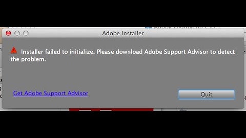 Installer failed to initialize On Mac  Problem Fixed