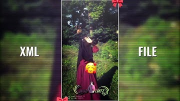 Bhool Na Jaana song❤️Xml file By