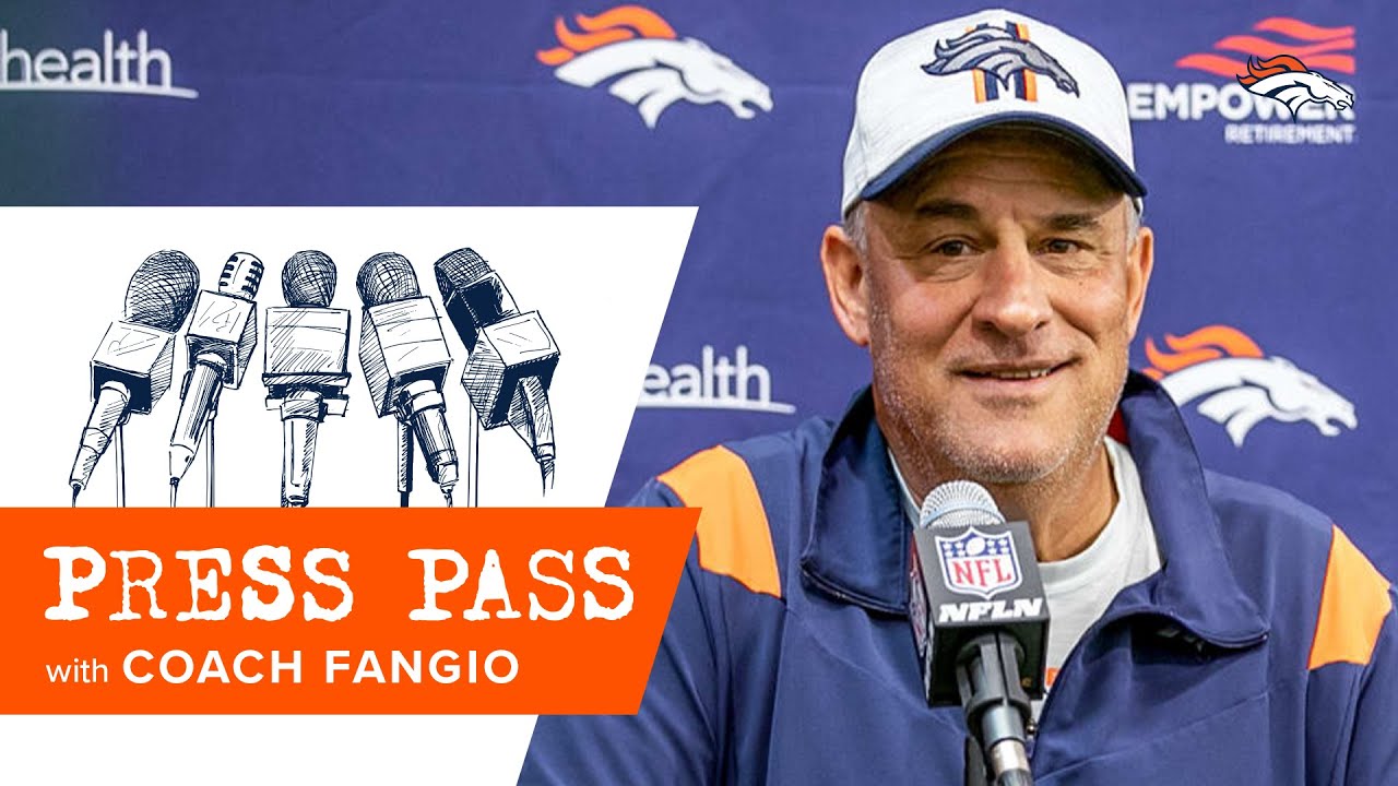 HC Vic Fangio: Team had 'good focus' on Day 10 of training camp - YouTube