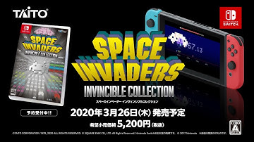 Space Invaders Invincible Collection. (2020). Nintendo Switch. Japan Trailer. HD.