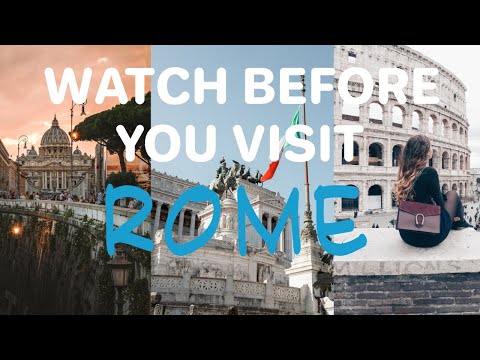 10 Top Tourist Attractions In Rome Italy - ULTIMATE GUIDE To Rome Italy