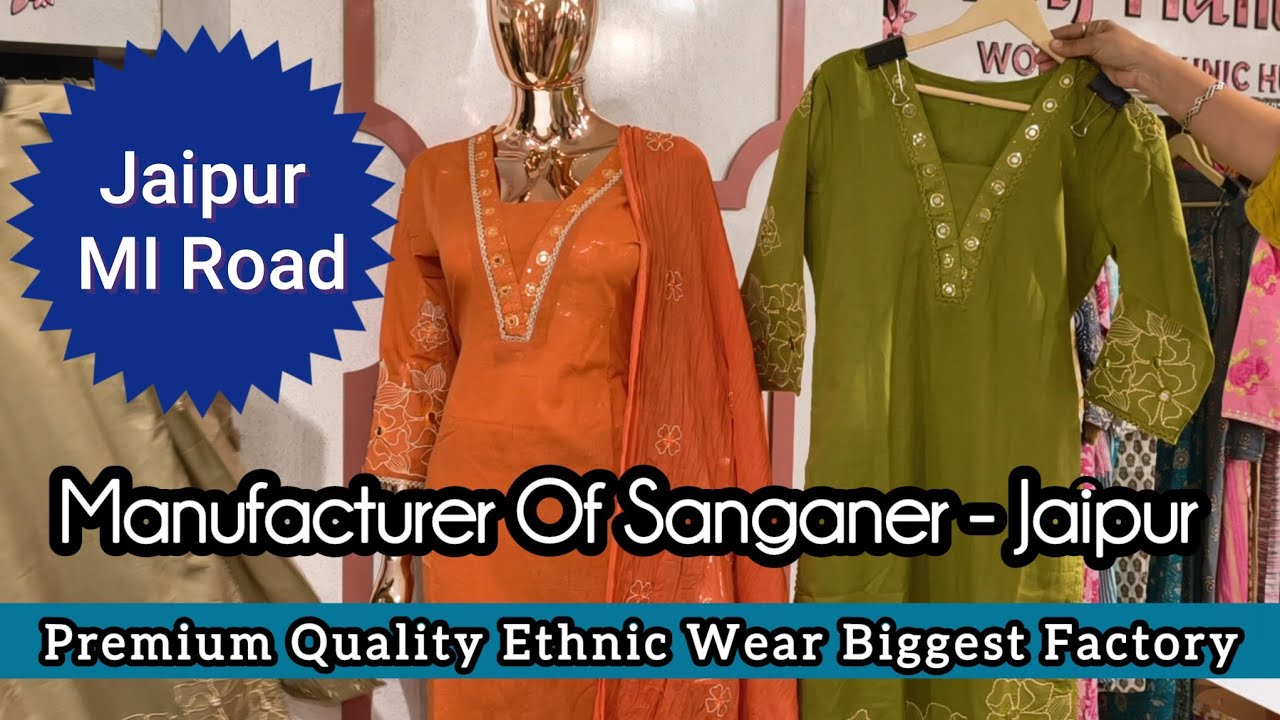 💞Pure Manufacturer - Buy Ethnic Wear Direct From Jaipur Factory - No Mediator💞