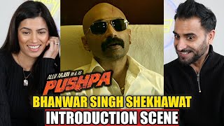 PUSHPA - BHANWAR SINGH SHEKHAWAT - INTRODUCTION SCENE REACTION!! | Allu Arjun | Fahadh Faasil