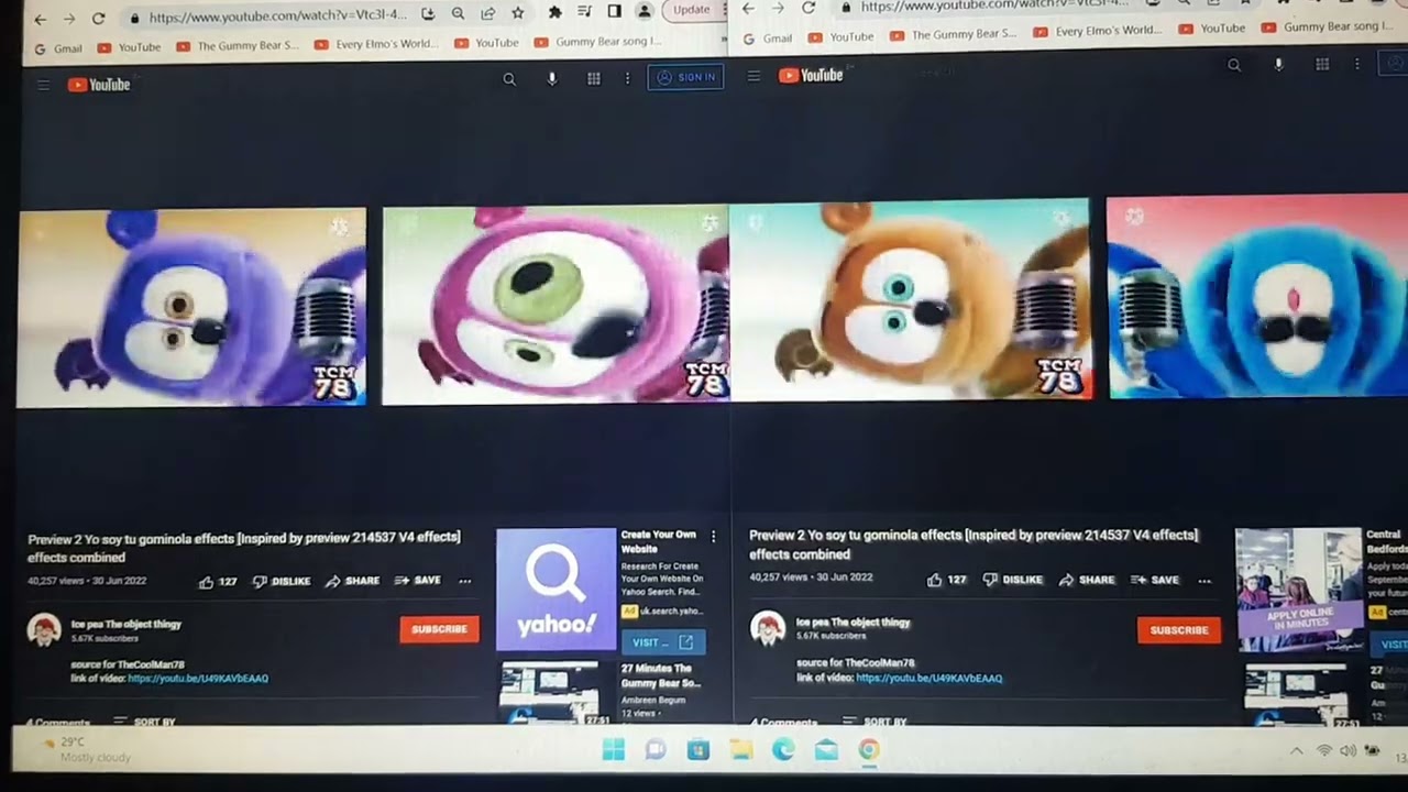 Preview 2 Yo soy tu gominola effects [Inspired by preview 214537 V4 effects] effects combined^2