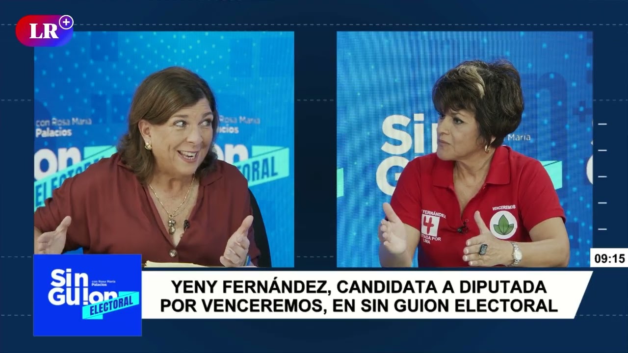ROSA MARÍA PALACIOS entrevista a INDYRA OROPEZA, YENY FERNÁNDEZ Y SUSANA MATUTE