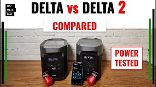 EcoFlow DELTA vs DELTA 2 Compared plus Power Test