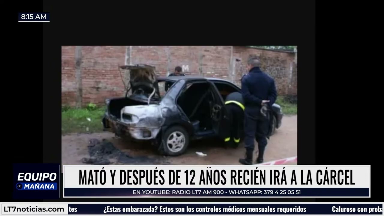 Picado de policiales: mató y después de 12 años recién irá a la cárcel