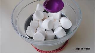 Marshmallow fondant  without microwave