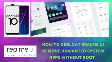 How To Debloat Realme UI | Remove Unwanted System Apps Without Root