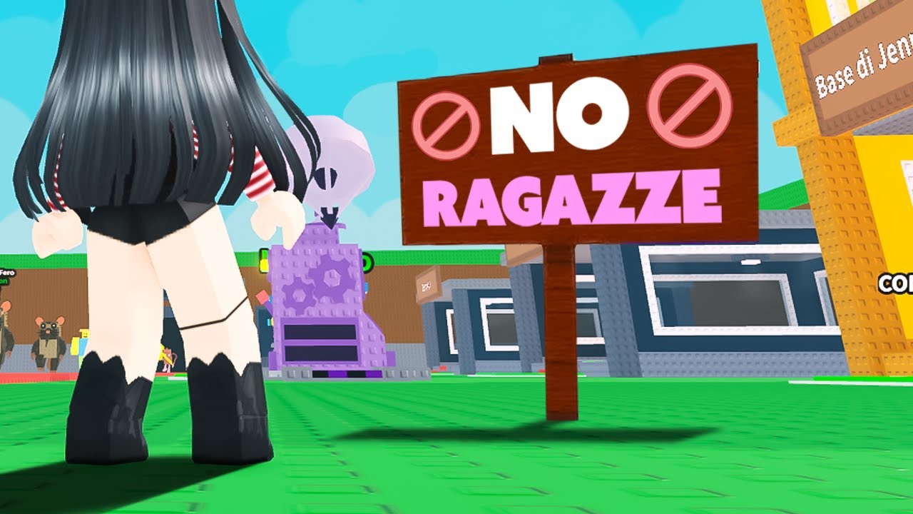 Le ragazze non possono entrare in questo server di Steal a Brainrot su Roblox!