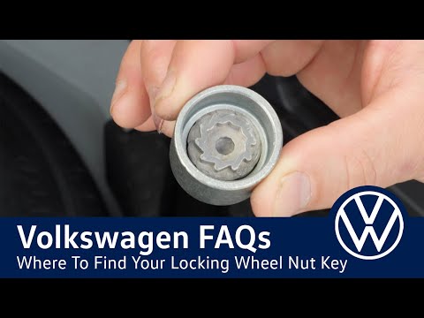 VW FAQ - Where To Find Your Locking Wheel Nut Key