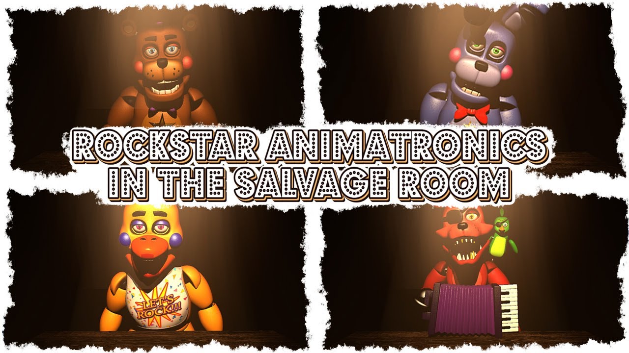 SFM FNAF] FNAF 6 Ultimate Custom FUNTIME CHICA New Age Rockstar (4K  SALVAGE) Jumpscare 😁😱😅 