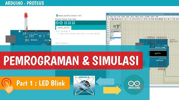 Simulasi Running LED Berkedip Menggunakan Arduino IDE dan Proteus