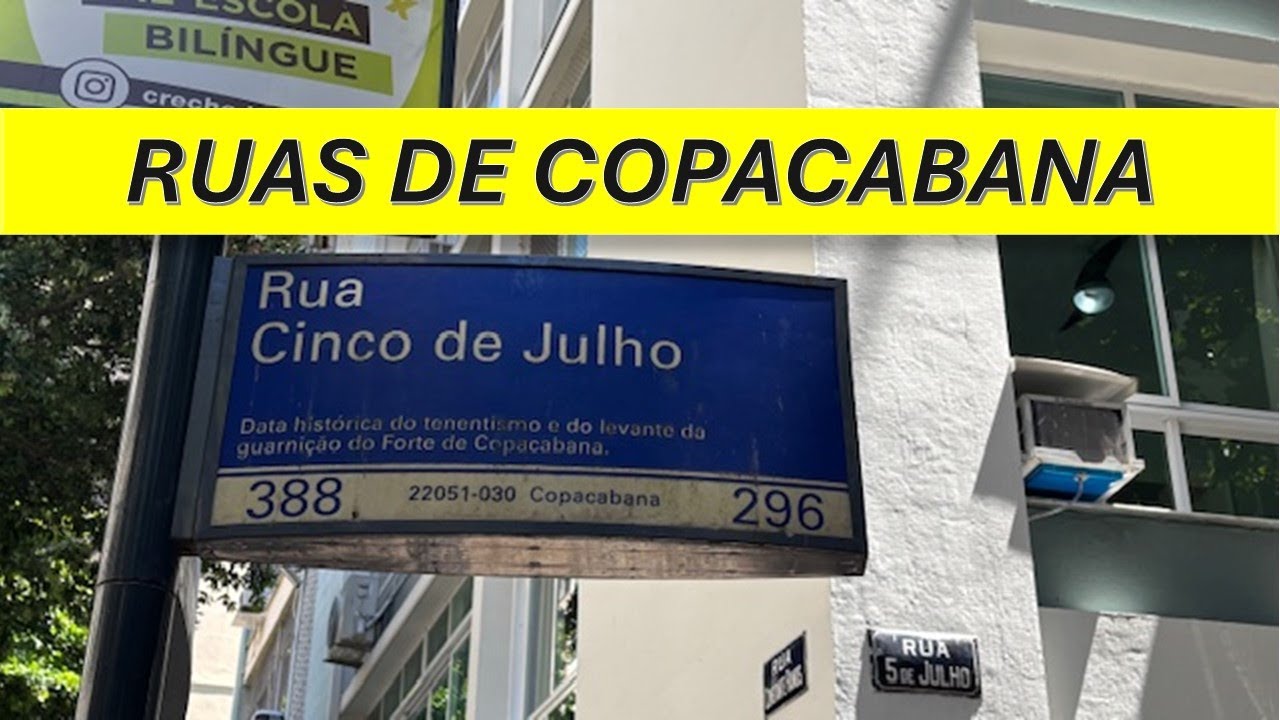 COPACABANA - RUA CINCO DE JULHO - YouTube