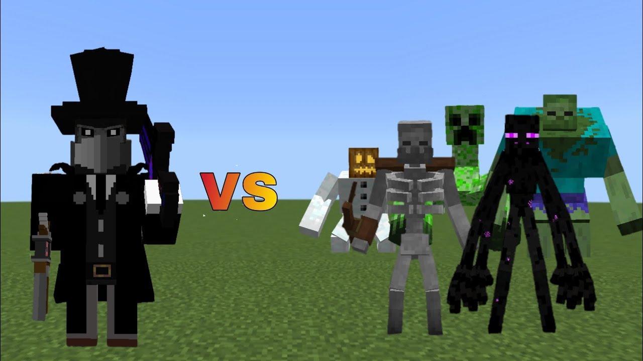 Headhunter Reworked New vs Mutant Monsters | Minecraft | Mob Battle