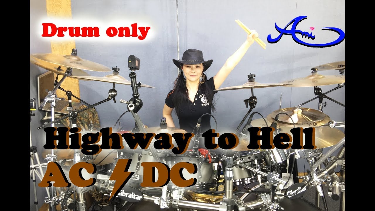 AC/DC - Highway to Hell Drum Only (cover by Ami Kim) {#39-2}