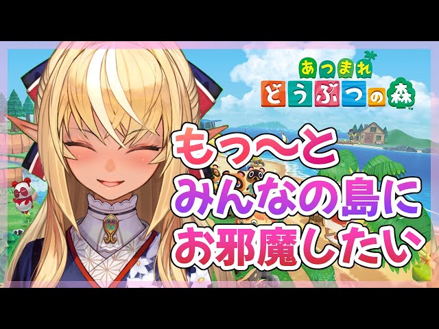 【あつまれ どうぶつの森】もっ～と！みんなの島に遊びに行きたい！【ホロライブ/不知火フレア】のサムネイル