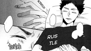 IwaOi ❴Eng❵ “ oikawa wake up! ”「HQ! DJ」〔⚠️boyxboy⚠️〕