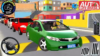 Modifiyeli Honda Civic Araba Sürme Simülatör Oyunu #98 Auto Life Brasil 2026 Android Gameplay
