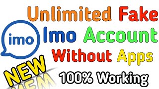 How to create Fake Imo Account l Imo without number l Unlimited imo Account Free lNew Tricks||100% screenshot 3