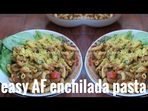 VEGAN ENCHILADA PASTA
