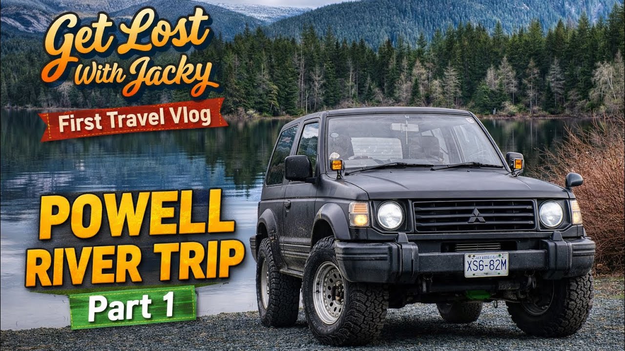 Get Lost With Jacky | Powell River Trip - Part 1 (First Travel Vlog)