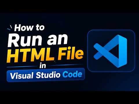 How to Run HTML in Visual Studio Code with Live Server (2026)