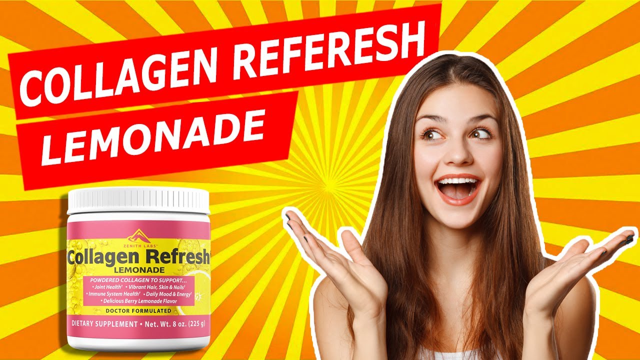 Collagen Refresh Lemonade Reviews-This Ingredients 100% Natural?