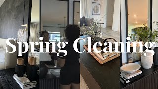 SUNDAY RESET! new spring decor + whole house cleaning motivation