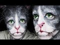 CAT MAKEUP / MAQUILLAJE GATO - TUTORIAL - The Faceless Queen